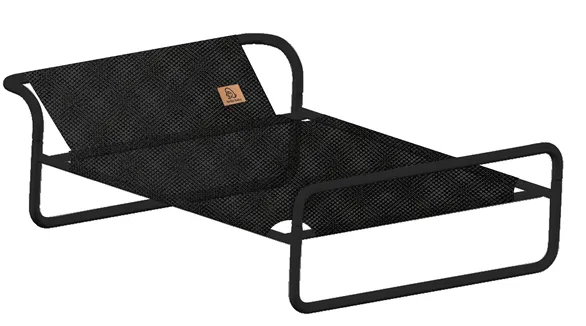 Mogalra Breathable Campáil Inbhainte Ardaithe Leaba Peataí