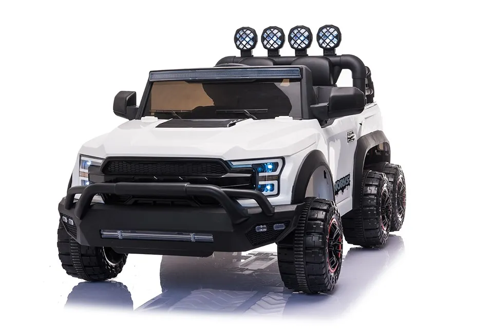 Páistí ag Rothaíocht ar Dhá Shuíochán 6 Roth Carr Mór